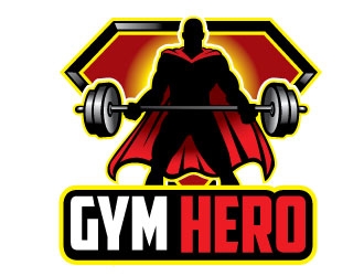 Gym Hero logo design by Conception