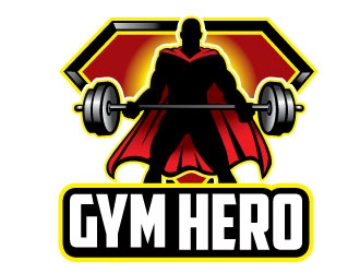 Gym Hero logo design by Conception