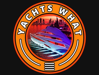 Yachts What (part of Super Yacht Captain) logo design by XyloParadise