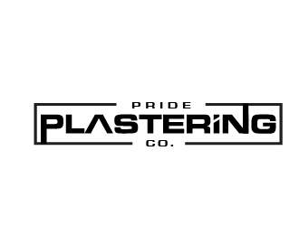 Pride Plastering Co. logo design by art-design