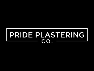 Pride Plastering Co. logo design by berkahnenen