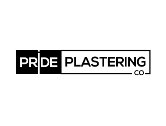 Pride Plastering Co. logo design by kopipanas
