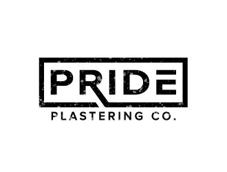 Pride Plastering Co. logo design by jaize