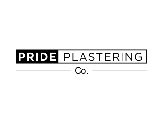 Pride Plastering Co. logo design by akhi