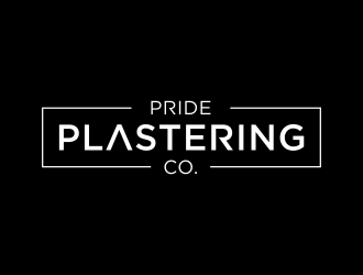 Pride Plastering Co. logo design by Kanya