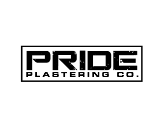 Pride Plastering Co. logo design by AamirKhan