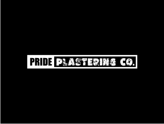 Pride Plastering Co. logo design by sodimejo