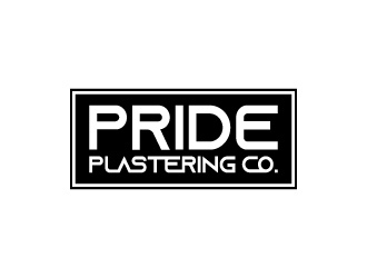 Pride Plastering Co. logo design by iamjason