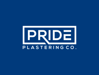 Pride Plastering Co. logo design by ubai popi