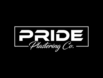 Pride Plastering Co. logo design by qqdesigns