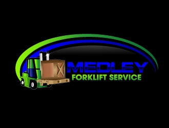 Medley Forklift Service logo design by 35mm