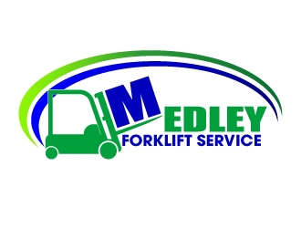 Medley Forklift Service logo design by 35mm