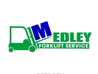 Medley Forklift Service logo design by 35mm