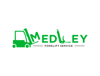 Medley Forklift Service logo design by Kanya
