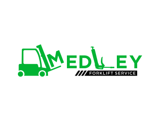 Medley Forklift Service logo design by Kanya