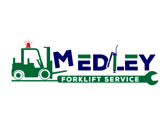Medley Forklift Service logo design by kopipanas