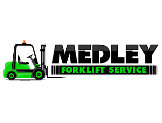 Medley Forklift Service logo design by PRN123