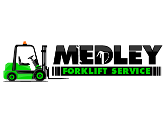 Medley Forklift Service logo design by PRN123