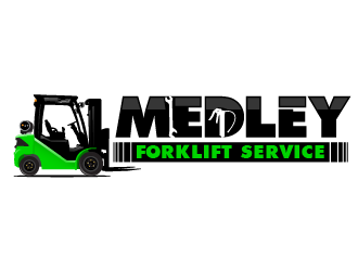 Medley Forklift Service logo design by PRN123