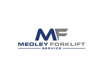 Medley Forklift Service logo design by bricton