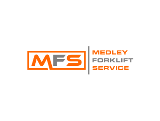 Medley Forklift Service logo design by bricton