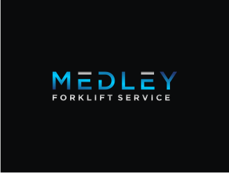 Medley Forklift Service logo design by bricton