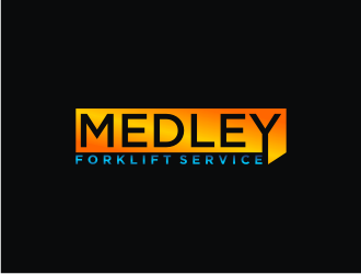 Medley Forklift Service logo design by bricton