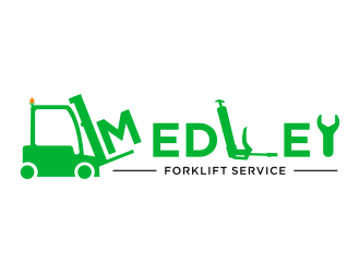 Medley Forklift Service logo design by Kanya