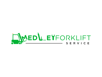 Medley Forklift Service logo design by Kanya
