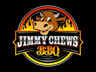 Jimmy Chews BBQ logo design by jaize