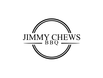 Jimmy Chews BBQ logo design by Barkah