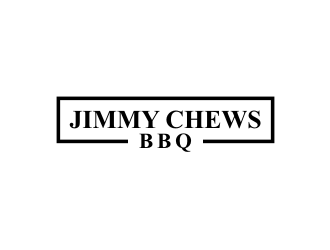 Jimmy Chews BBQ logo design by Barkah