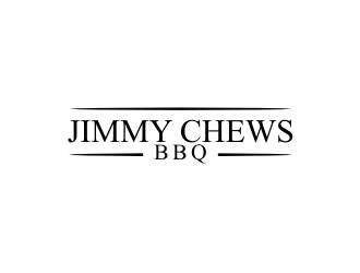 Jimmy Chews BBQ logo design by Barkah