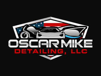 Oscar Mike Detailing logo design by kunejo