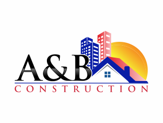 A & B Construction logo design by Mahrein