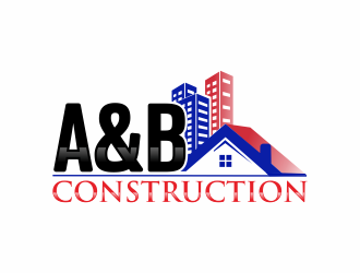 A & B Construction logo design by Mahrein