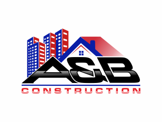 A & B Construction logo design by Mahrein