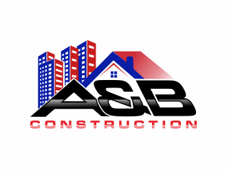 A & B Construction logo design by Mahrein