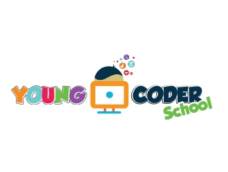 Young Coder School logo design by AamirKhan
