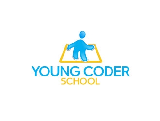 Young Coder School logo design by maze