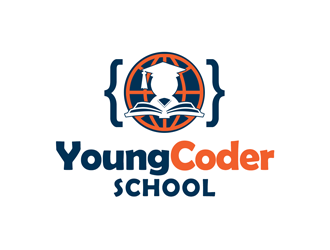 Young Coder School logo design by kunejo