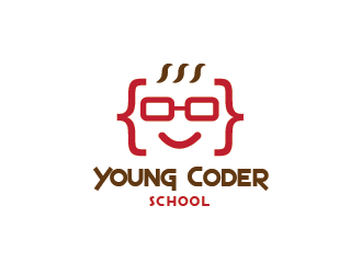 Young Coder School logo design by fajarriza12