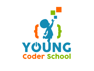 Young Coder School logo design by serprimero