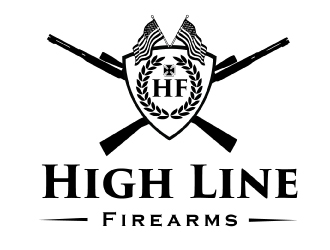 HighLine Firearms logo design by AamirKhan