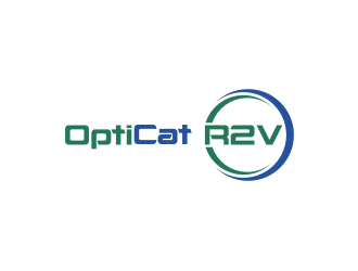OptiCat R2V logo design by johana