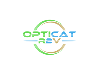 OptiCat R2V logo design by johana