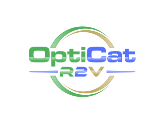 OptiCat R2V logo design by johana
