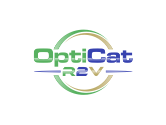 OptiCat R2V logo design by johana
