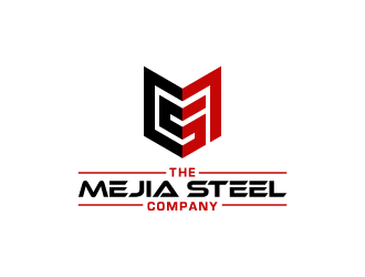 The Mejia Steel Company logo design by Andri