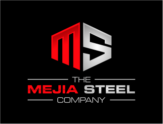 The Mejia Steel Company logo design by MerasiDesigns
